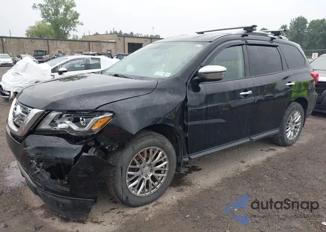 2019 Nissan Pathfinder Platinum/S/Sl/Sv из США, поврежденный, VIN 5N1DR2MM2KC585886